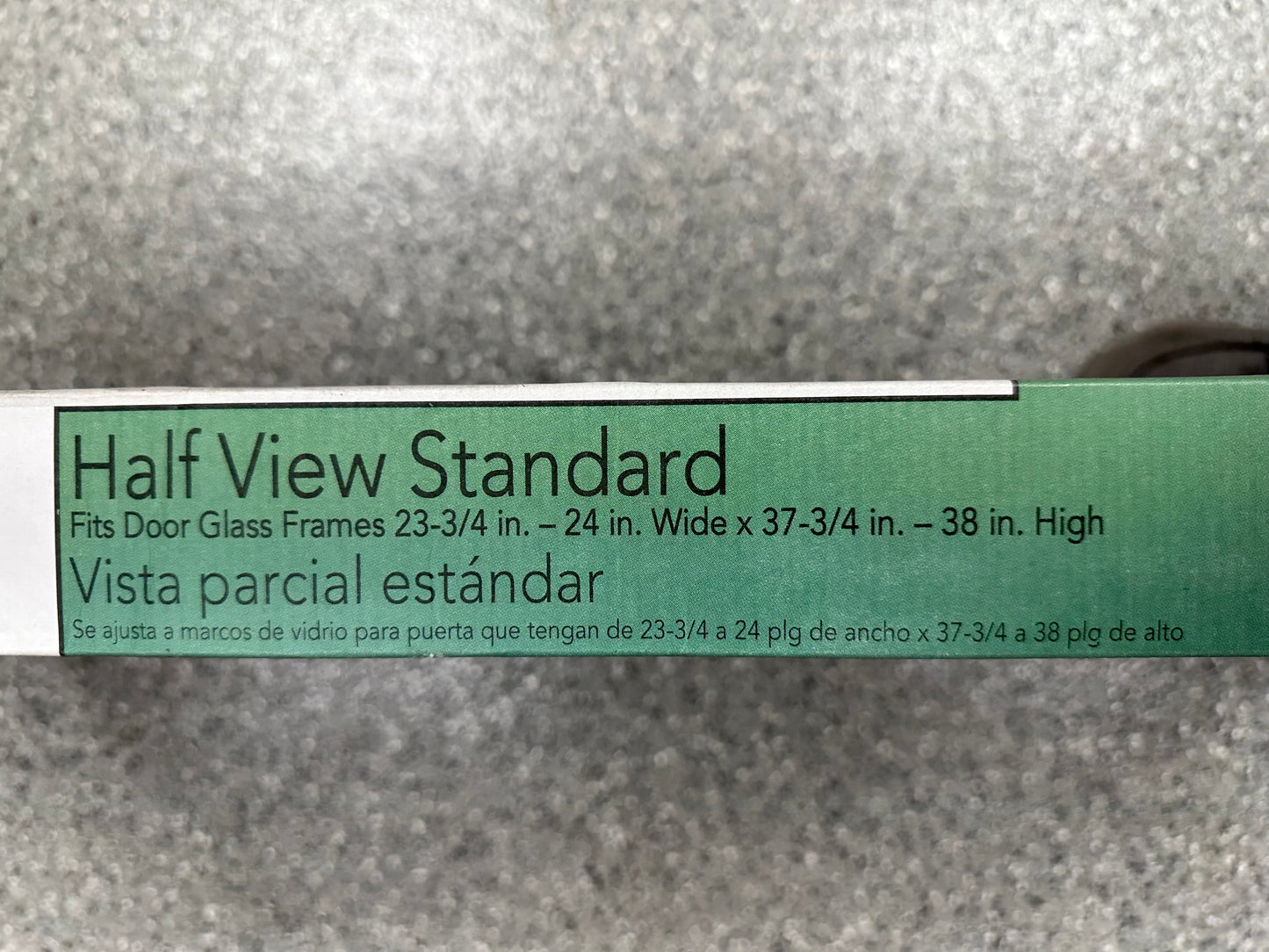 ODL 22 in. x 36 in. Add-On Enclosed Aluminum Blinds in White for Steel and Fiberglass Doors with Raised Frame Around Glass