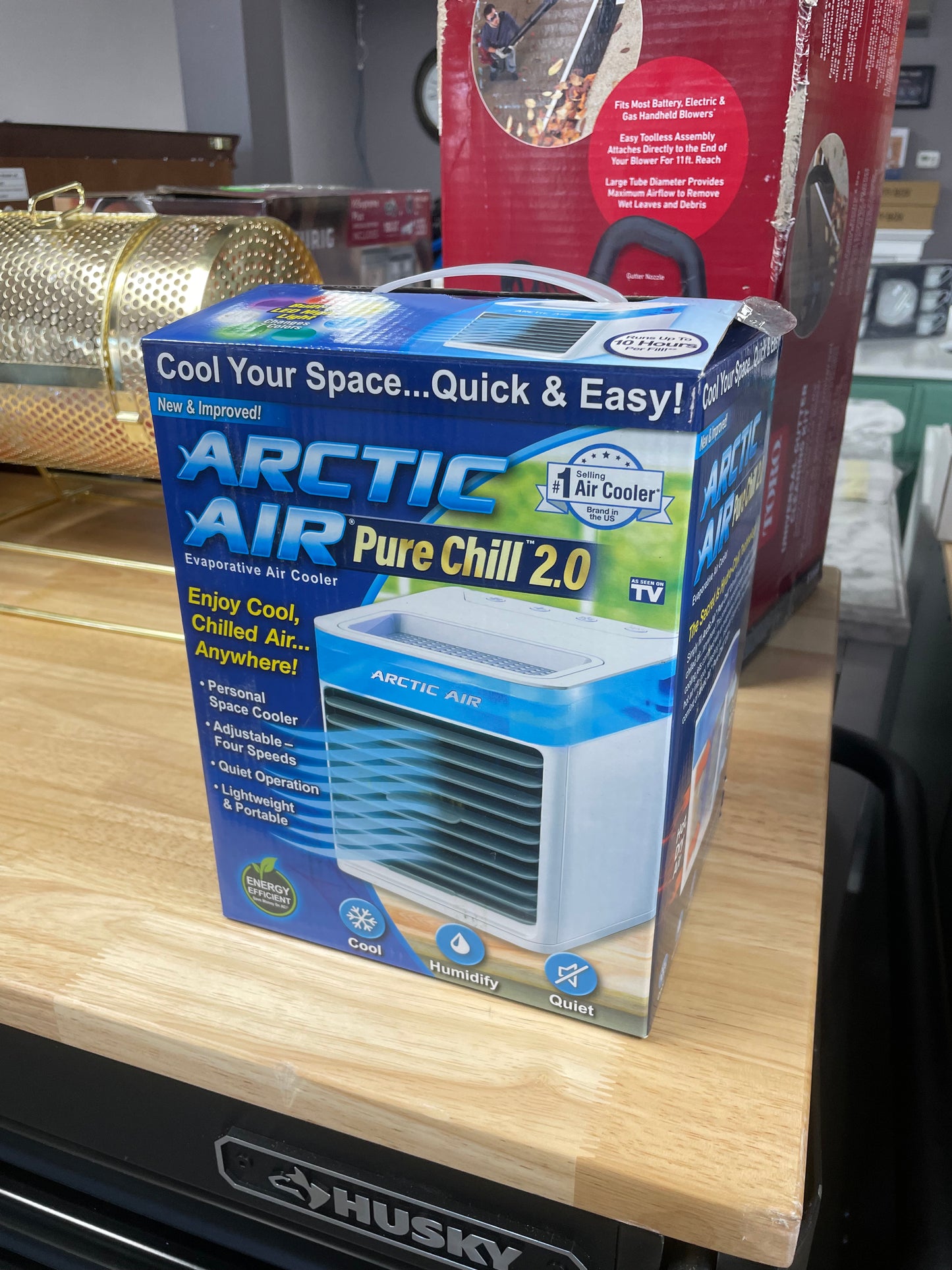 ARCTIC AIR 76 CFM 4 Speed Portable Evaporative Cooler Fan for 45 sq. ft.