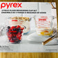 Pyrex Glass Measuring Cup Set, 3-piece