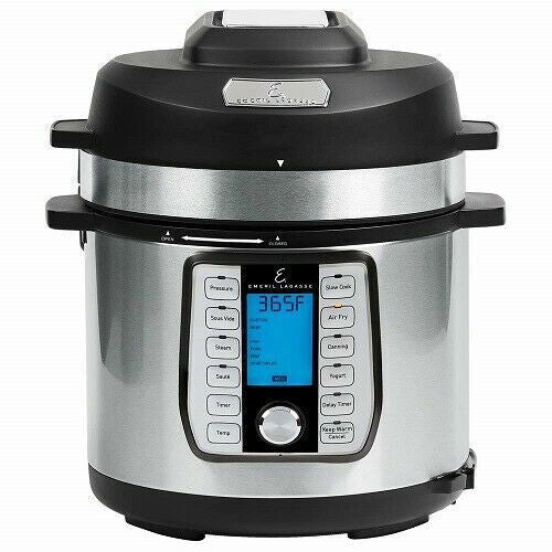 Emeril Lagasse 8-Quart Pressure Air Fryer Duet