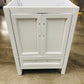 Amluxx Salerno 25 in. W x 19 in. D Bath Vanity Cabinet Only in White