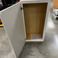 Hampton Bay Hampton Assembled 18 in. x 36 in. x 12 in. Wall Kitchen Cabinet in Satin White
