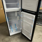 Magic Chef 7.3 cu. ft. 2-Door Mini Fridge in Black with Freezer