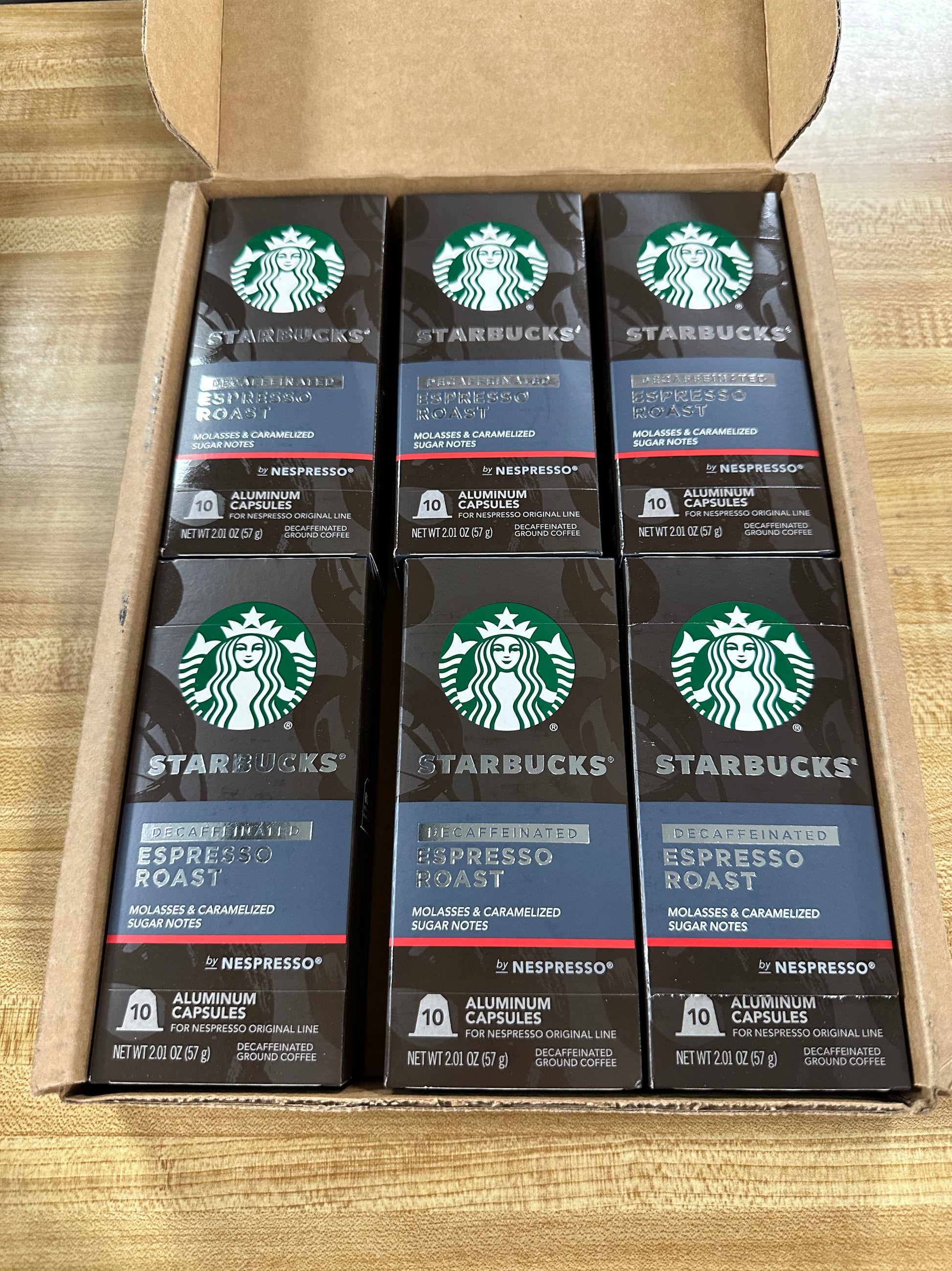 STARBUCKS® Espresso Roast by Nespresso® (10 Capsules Per Box