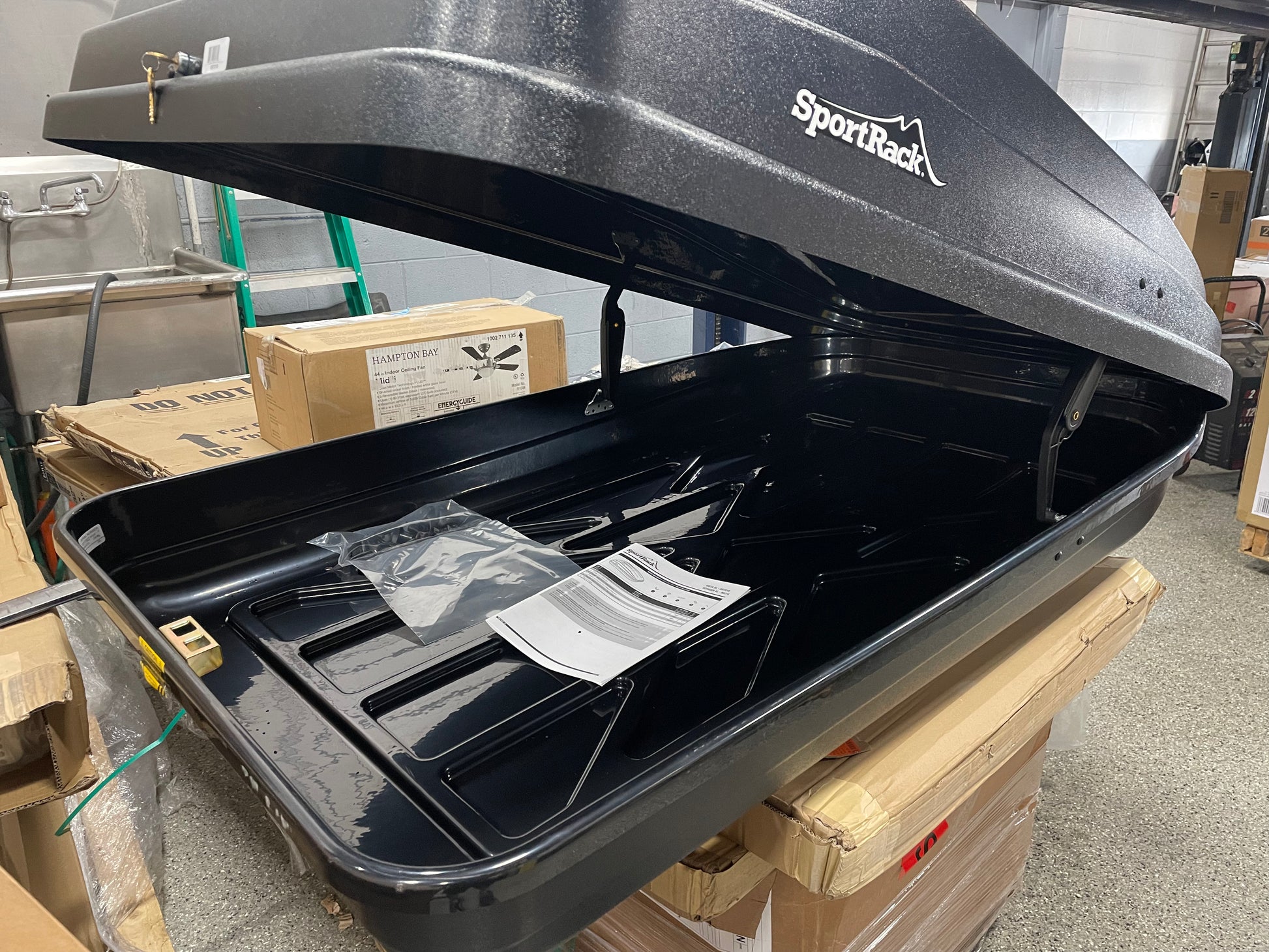 Sportrack SportRack 18 cu. ft. Vista Rear Opening Rooftop Cargo Box – Zippy's ...