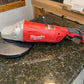 Milwaukee 15 Amp 7/9 in. Large Angle Grinder with Trigger Lock-On Switch