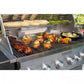 KitchenAid 4-Burner Built-in Propane Gas Island Grill Head in Stainless Steel with Searing Main Burner and Rotisserie Burner