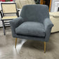 StyleWell Blairmore Charcoal Upholstered Accent Chair