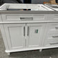Home Decorators Collection Sonoma 72 in. W x 22 in. D x 34 in H Bath Vanity in White with White Carrara Marble Top
