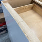 Hampton Bay Courtland Shaker Assembled 18 in. x 34.5 in. x 24 in. Stock Drawer Base Kitchen Cabinet in Polar White