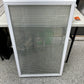 ODL 22 in. x 36 in. Add-On Enclosed Aluminum Blinds in White for Steel and Fiberglass Doors with Raised Frame Around Glass