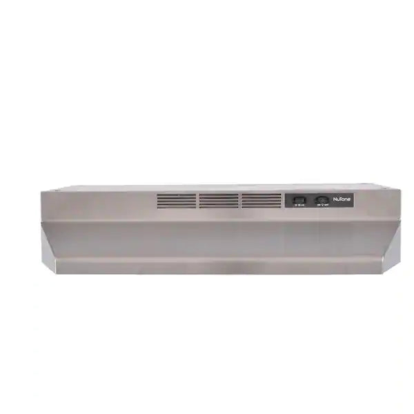 Broan-NuTone RL6200 Series 30 in. Ductless Under Cabinet Range Hood with Light in Stainless Steel