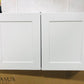 Hampton Bay Cambridge Shaker Assembled 30x18x12.5 in. All Plywood Wall Cabinet with 2 Soft Close Doors in White