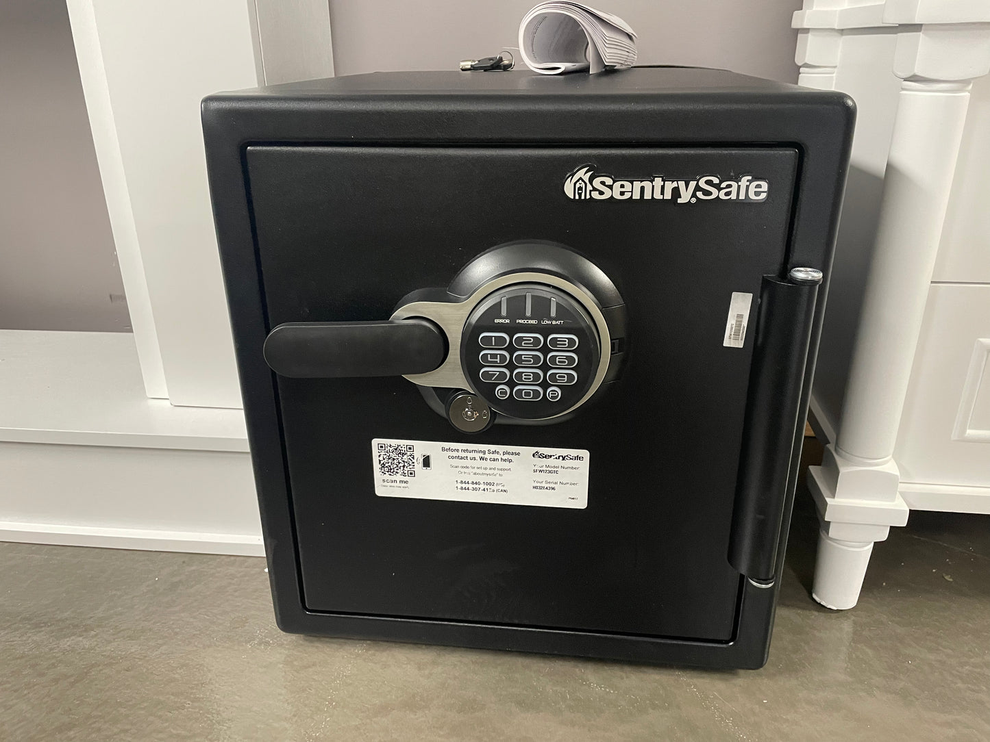 SentrySafe 1.2 cu. ft. Fireproof & Waterproof Safe with Digital Combination Lock