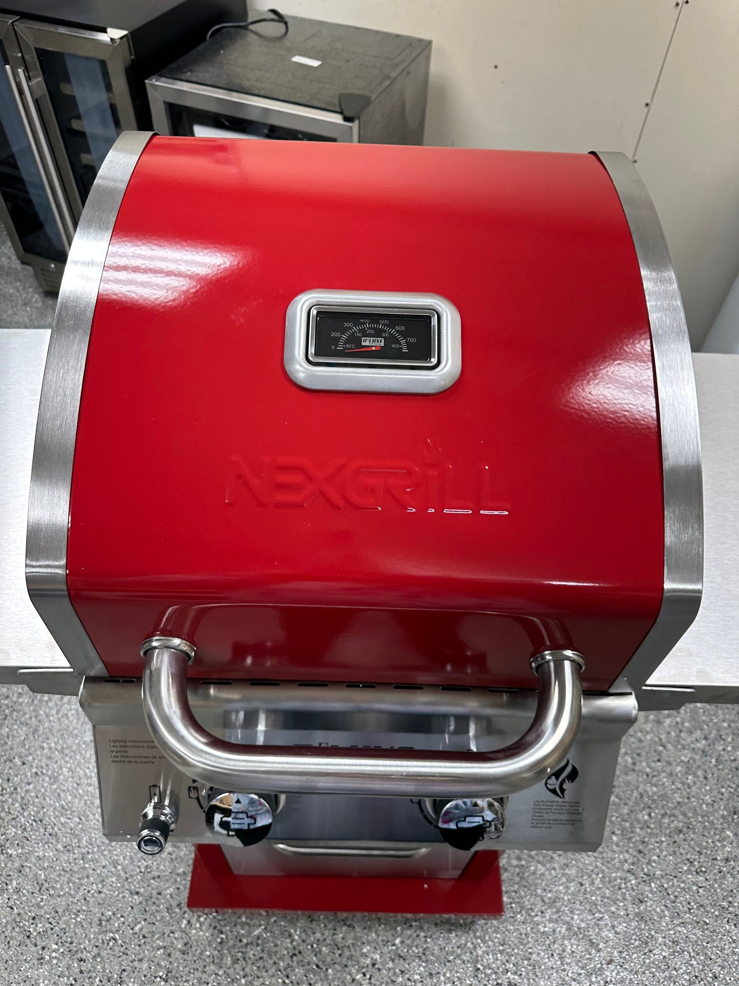 Nexgrill Deluxe 2-Burner Propane Gas Grill in Red