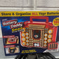 Battery Daddy 150 Battery Organizer and Storage Case with Tester