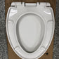 American Standard Traditional Slow-Close EverClean Elongated Closed Front Toilet Seat in White