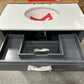 Home Decorators Collection Pinestream 36 in. W x 22 in. D Bath Vanity in Dark Charcoal with Cultured Stone Vanity Top in White with White Basin