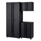 Husky 3-Piece Regular Duty Welded Steel Garage Storage System in Black (54 in. W x 75 in. H x 19 in. D)