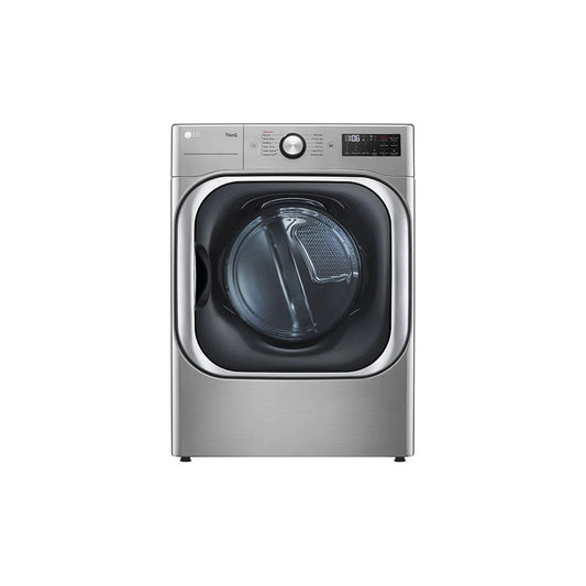 LG 9.0 cu. ft. Mega Capacity Smart wi-fi Enabled Front Load Electric Dryer with TurboSteam™ and Built-In Intelligence