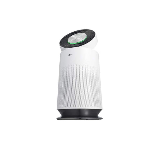 LG Electronics PuriCare 360° True HEPA Air Purifier with Clean Booster and Odor Reduction in White